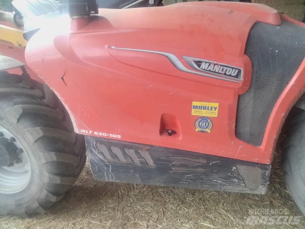 Manitou MLT 630-105 Põllumajanduslikud teleskoopkäitlejad