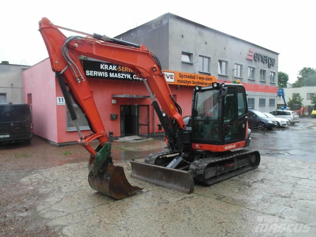 Kubota KX 080-4 Väikeekskavaatorid 7t-12t