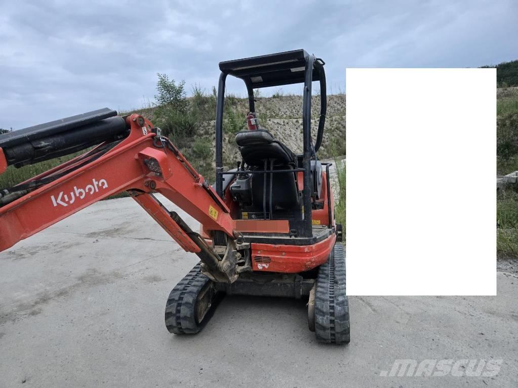 Kubota U 20 Miniekskavaatorid < 7 t