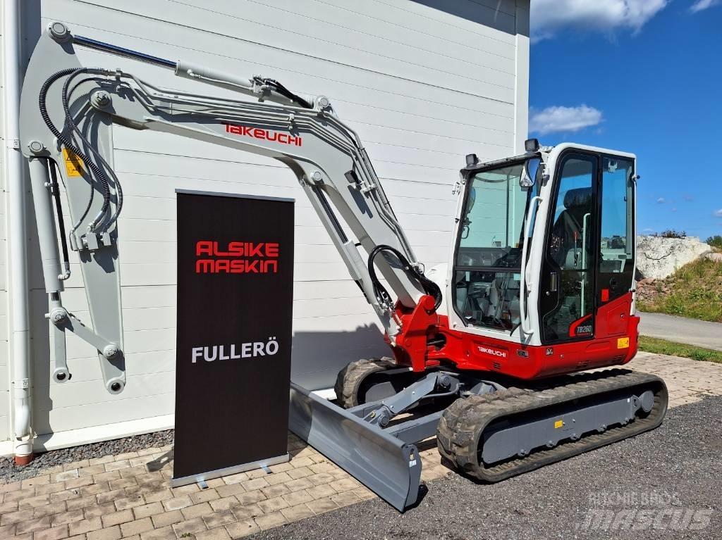 Takeuchi TB260 Miniekskavaatorid < 7 t