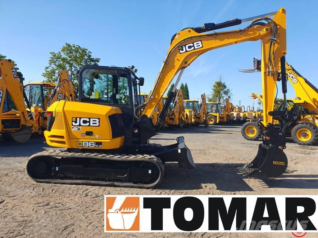 JCB 86 C-2 Väikeekskavaatorid 7t-12t