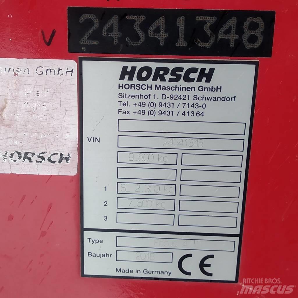 Horsch Focus 4 TD Külvikud