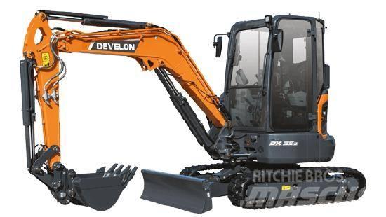 Doosan DX35Z-7 Miniekskavaatorid < 7 t