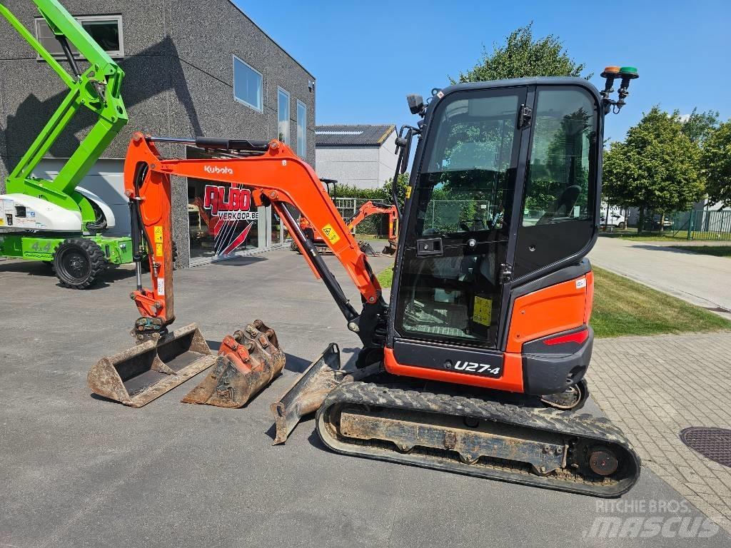 Kubota U 27-4 Miniekskavaatorid < 7 t