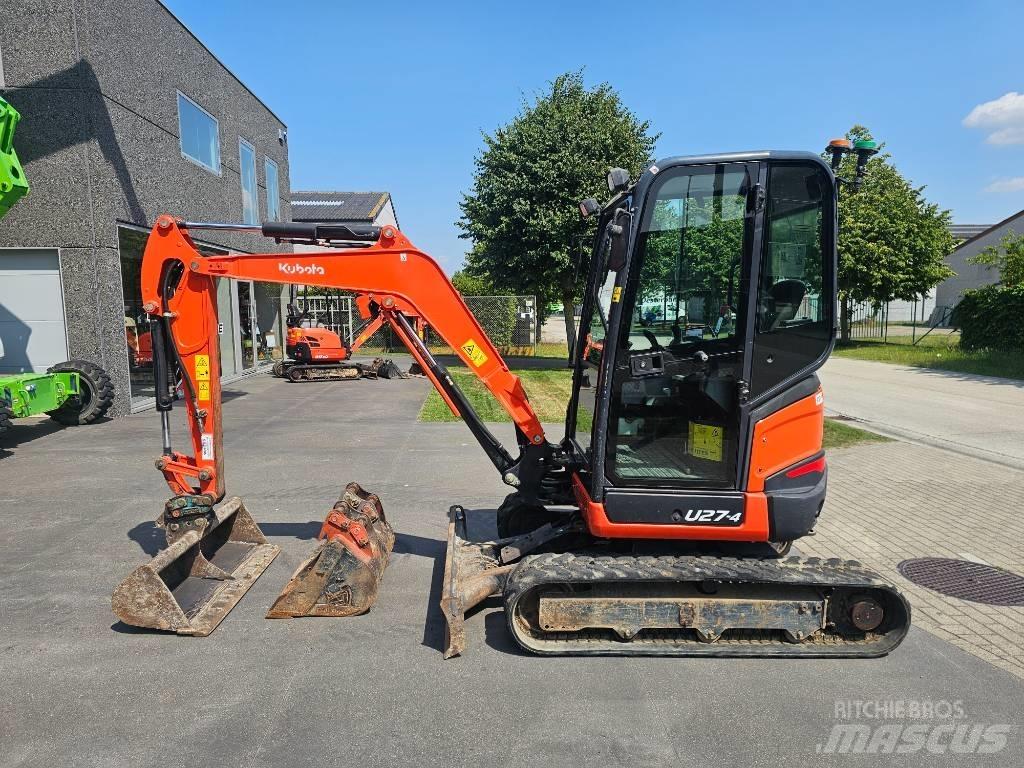 Kubota U 27-4 Miniekskavaatorid < 7 t