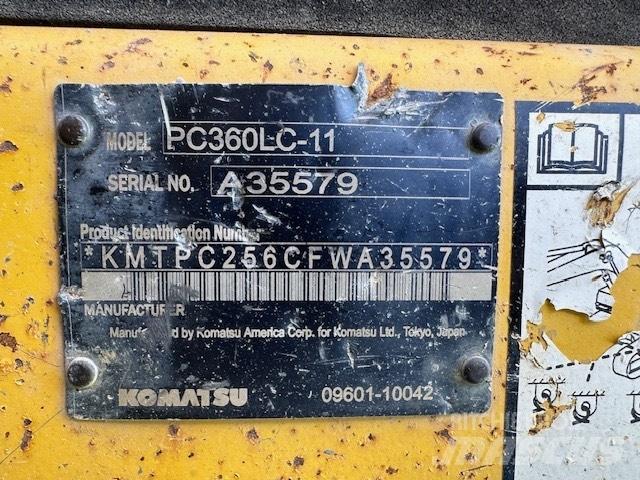 Komatsu PC360LC-11 Roomikekskavaatorid