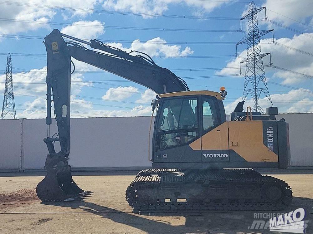 Volvo EC 140 EL Roomikekskavaatorid