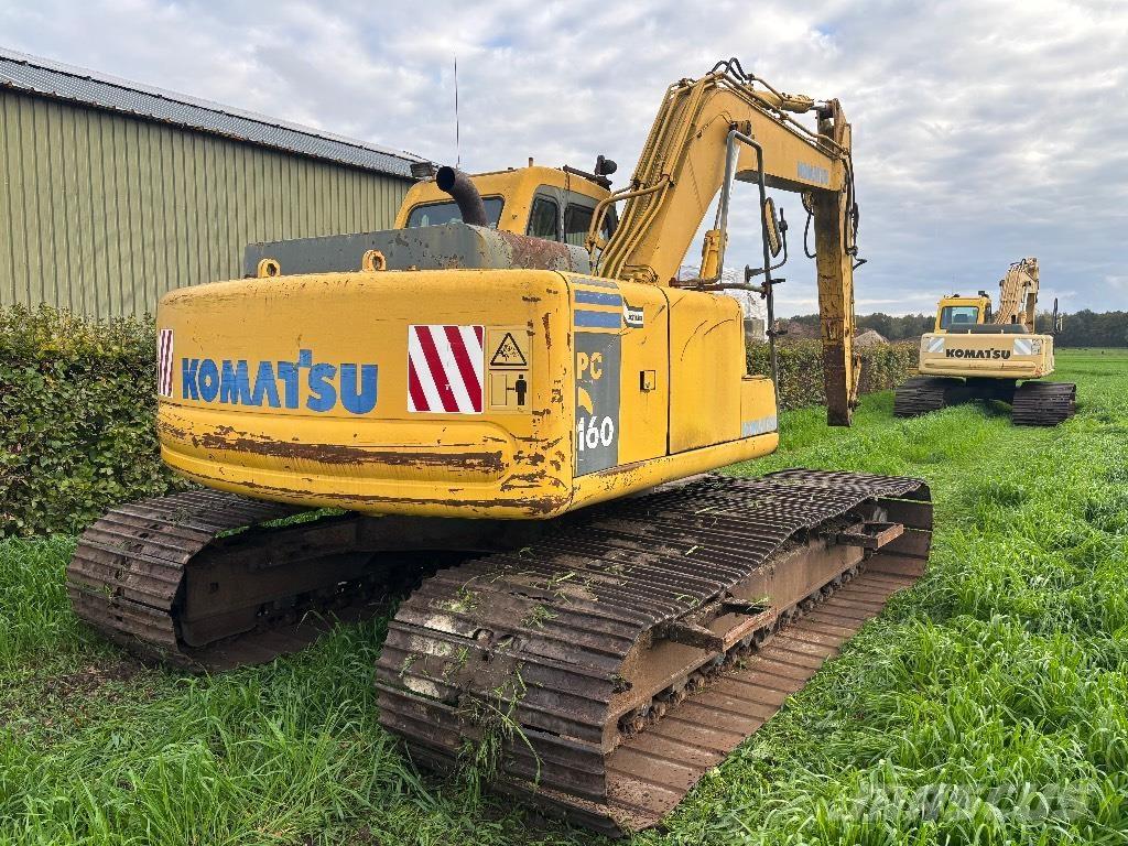 Komatsu PC 160-6K Roomikekskavaatorid