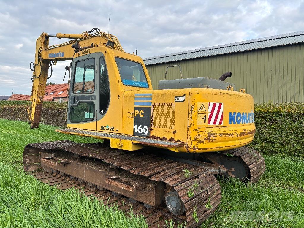 Komatsu PC 160-6K Roomikekskavaatorid