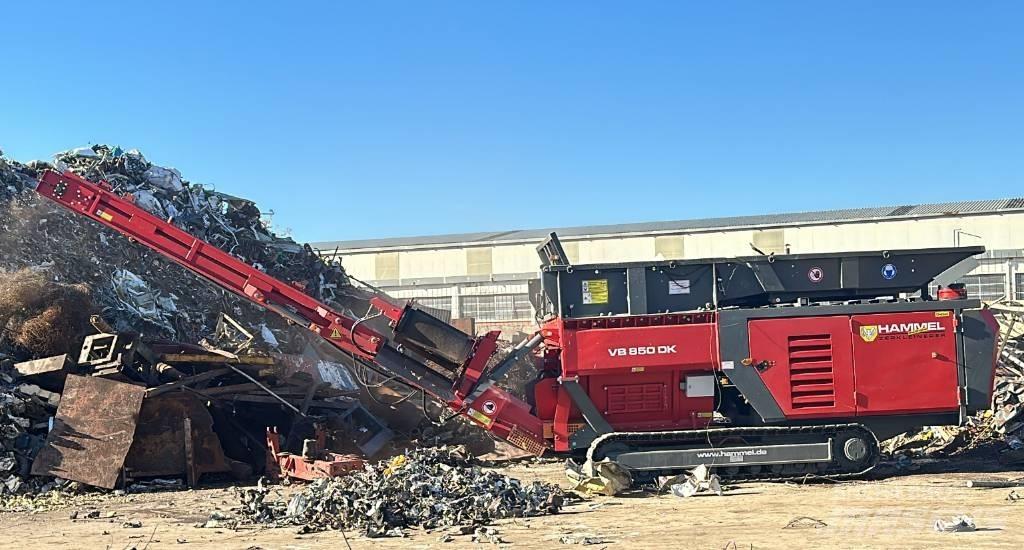 Hammel VB 850 DK Prügipurustajad
