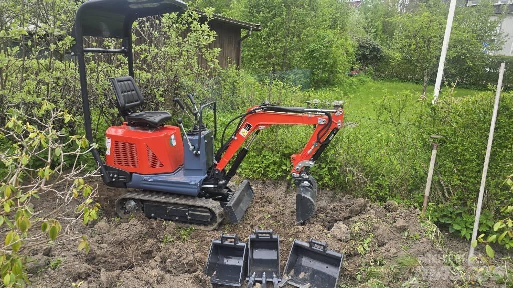  Minigrävmaskin 800kg Miniekskavaatorid < 7 t