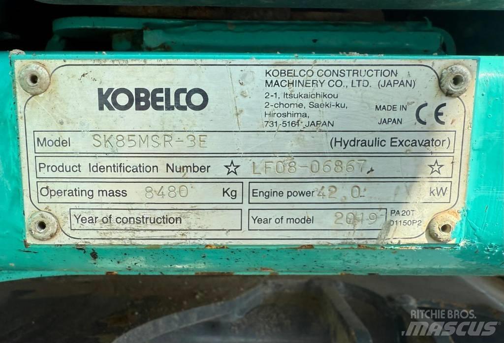 Kobelco SK 85 MSR-3 Väikeekskavaatorid 7t-12t