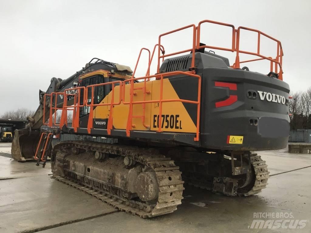 Volvo EC 750 E Roomikekskavaatorid
