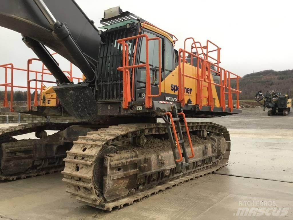 Volvo EC 750 E Roomikekskavaatorid