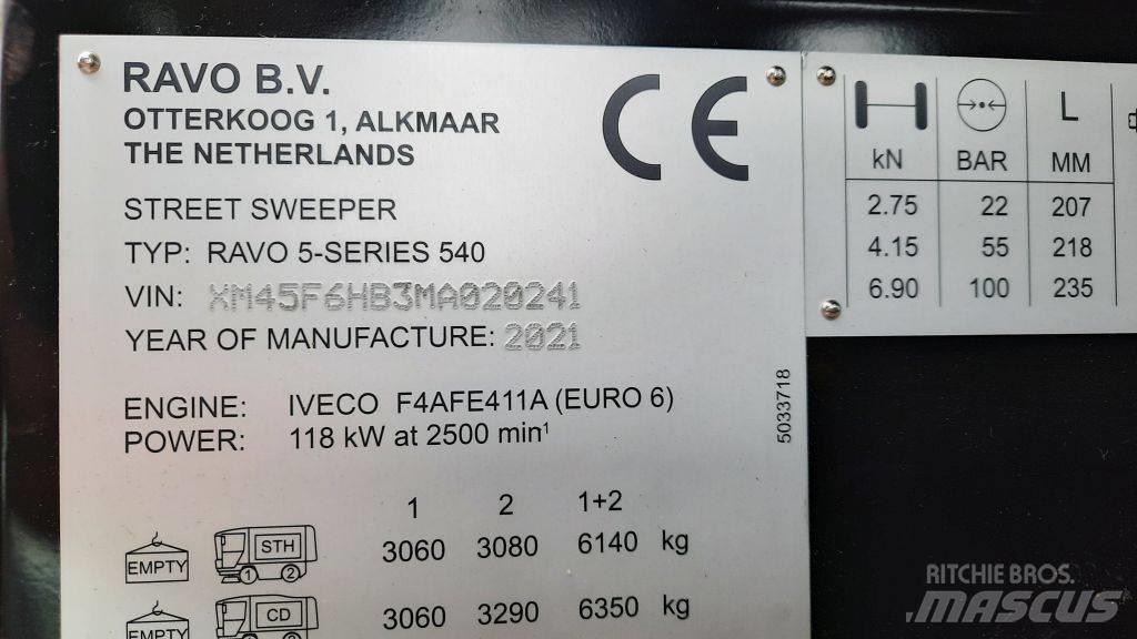 Ravo 540STH Tänavapuhastusmasinad
