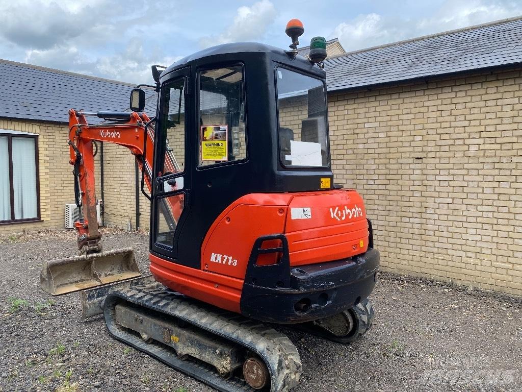 Kubota Kx71 Miniekskavaatorid < 7 t