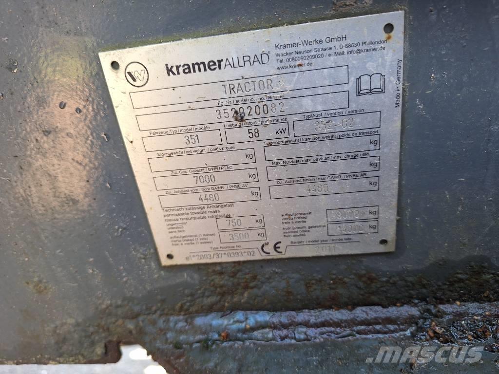 Kramer-allrad 780 Rataslaadurid