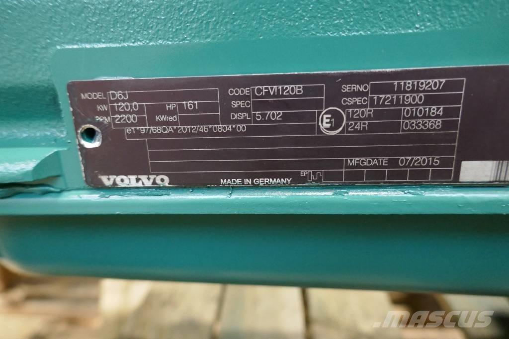Volvo D6J Mootorid