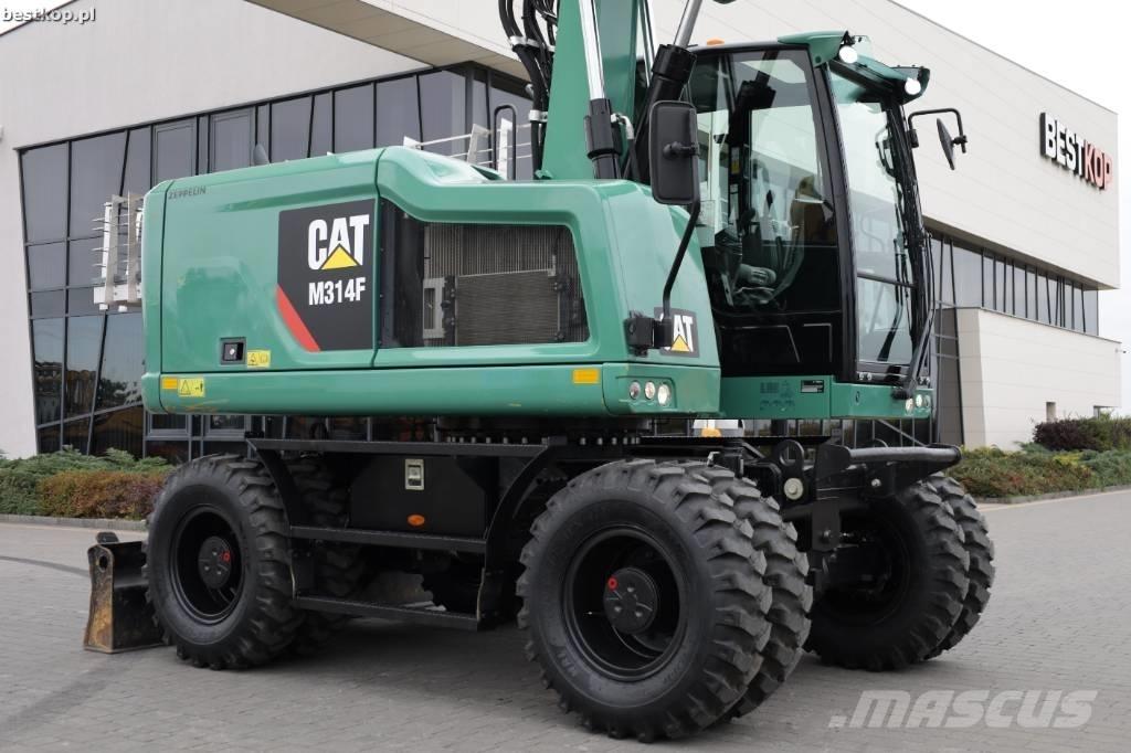 CAT M314F Ratasekskavaatorid