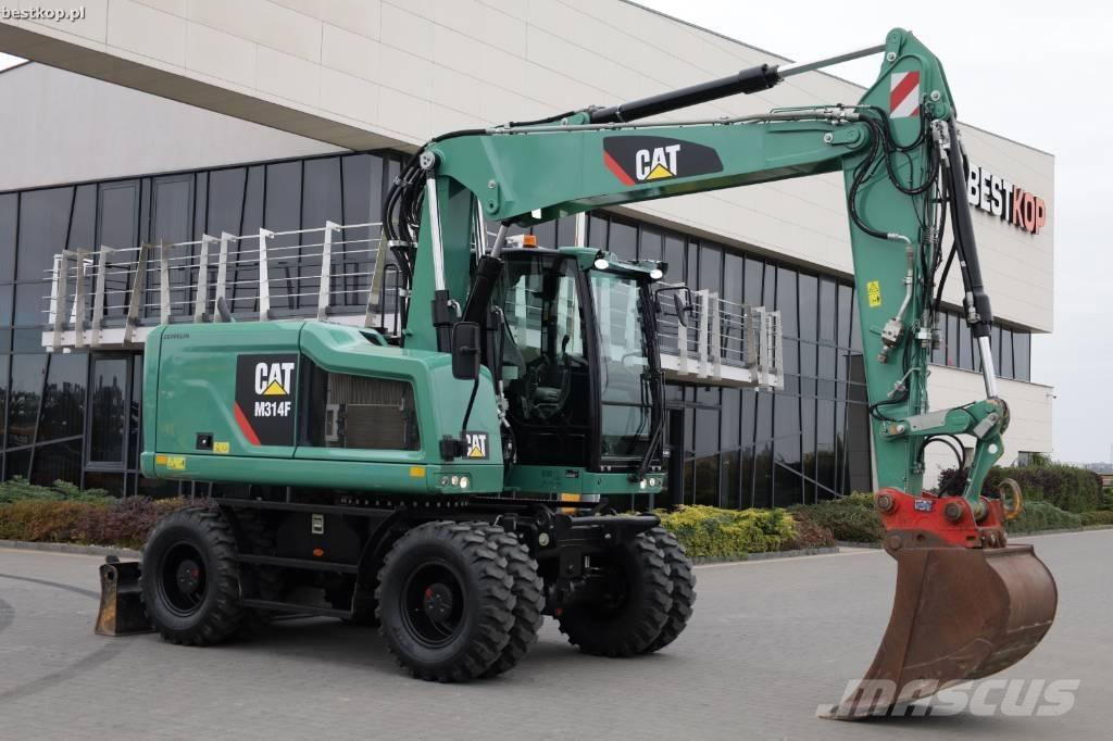 CAT M314F Ratasekskavaatorid