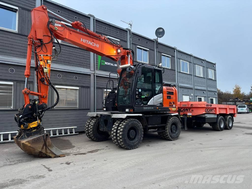 Hitachi ZX 145 W-6 Ratasekskavaatorid