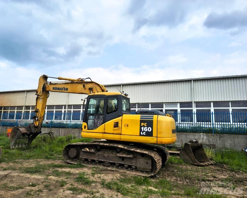 Komatsu PC 160 LC-7K Roomikekskavaatorid