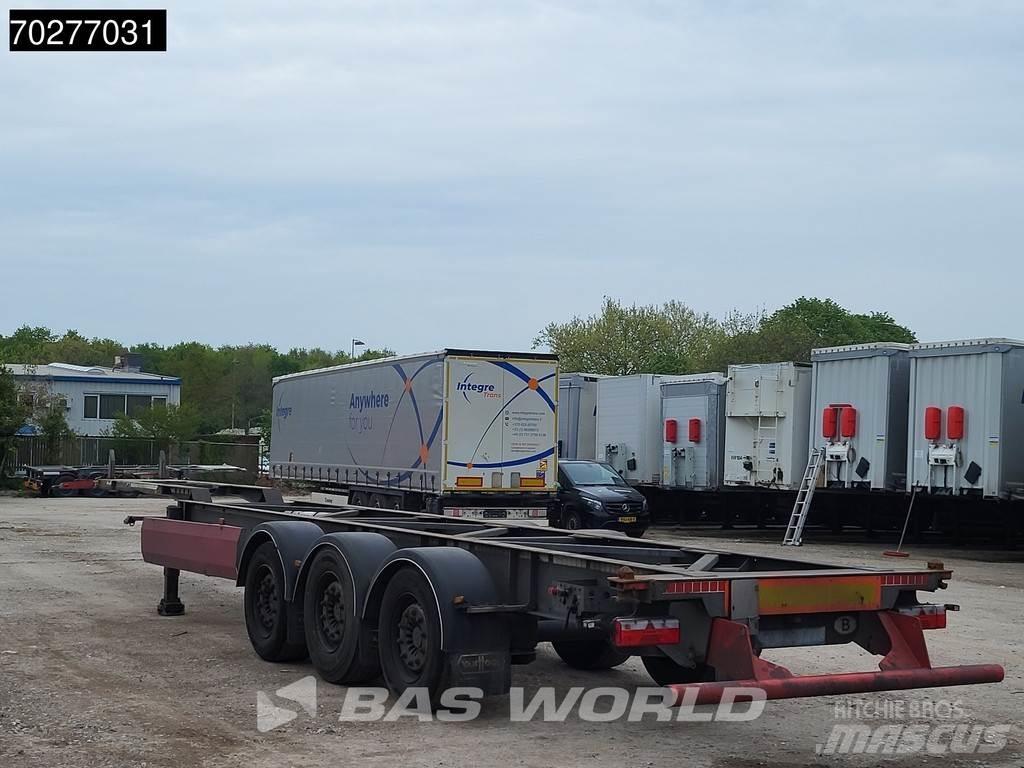 Van Hool 3 axles Konteinerveo poolhaagised