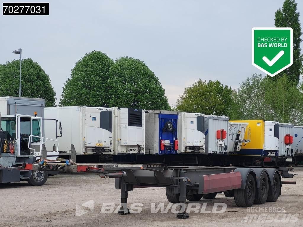 Van Hool 3 axles Konteinerveo poolhaagised
