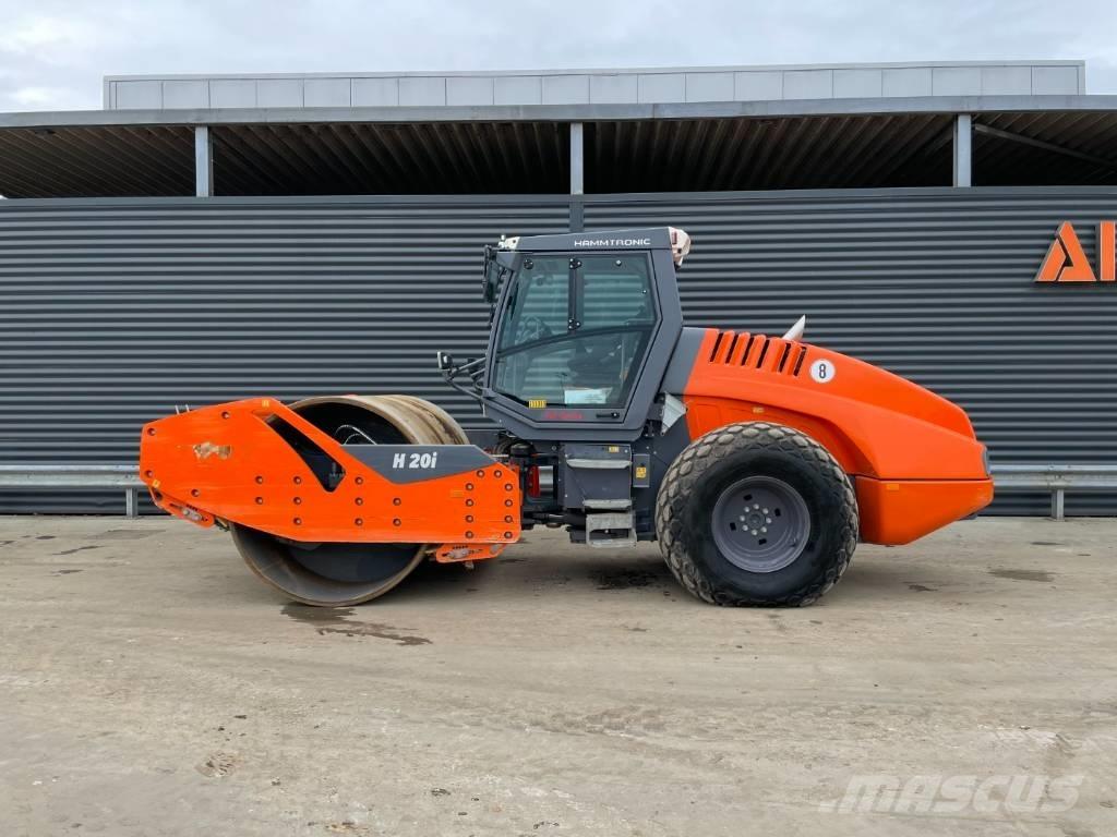 Hamm H 20I Ühe trumliga rullid