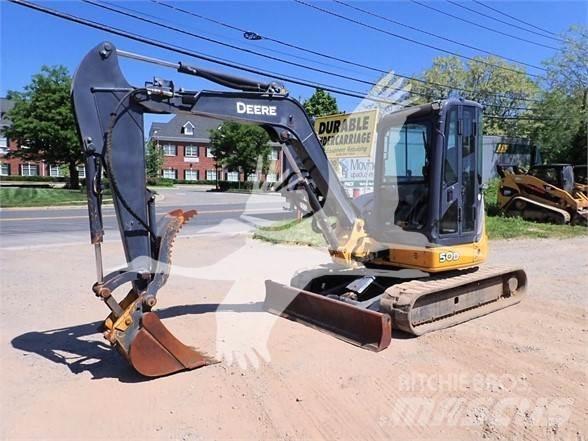 John Deere 50D Miniekskavaatorid < 7 t