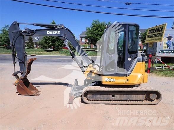 John Deere 50D Miniekskavaatorid < 7 t