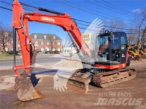 Kubota KX080-4 Roomikekskavaatorid