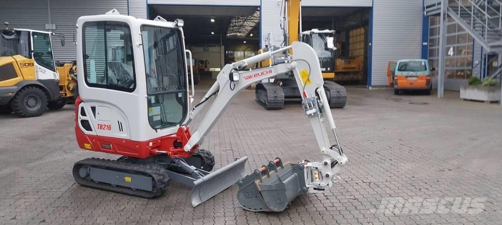 Takeuchi TB 216 A Miniekskavaatorid < 7 t