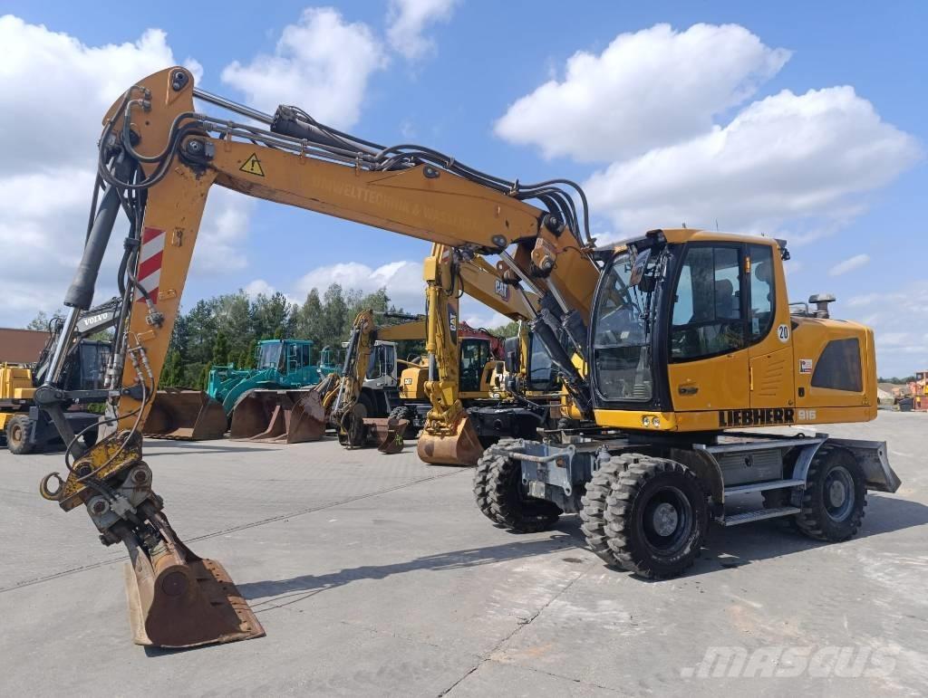 Liebherr A 916 Ratasekskavaatorid