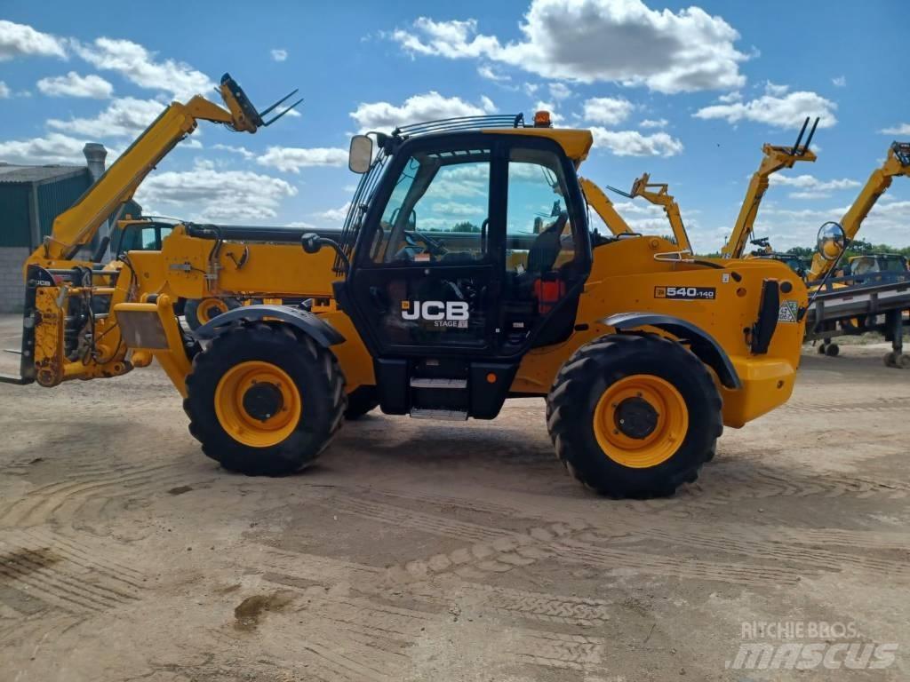 JCB 540-140 Teleskooplaadurid