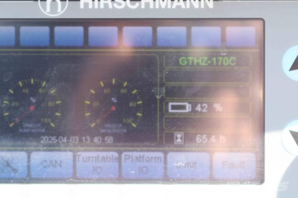 Hangcha GTHZ 170 C Iseliikuvad poomtõstukid