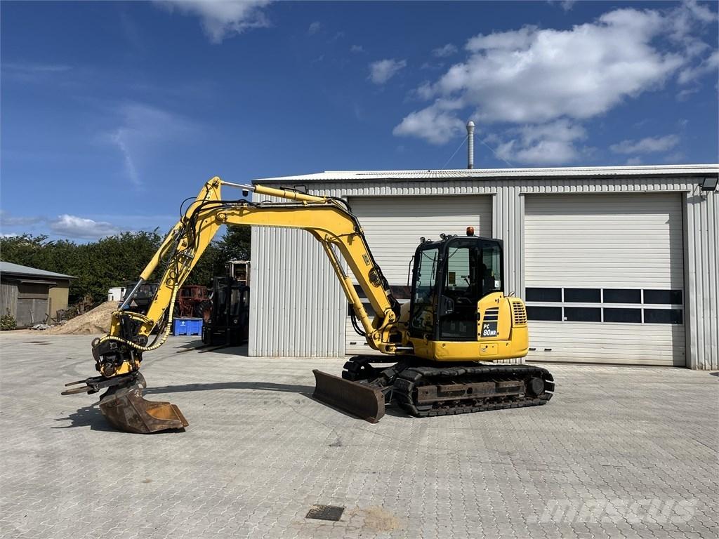 Komatsu PC 80 MR Väikeekskavaatorid 7t-12t