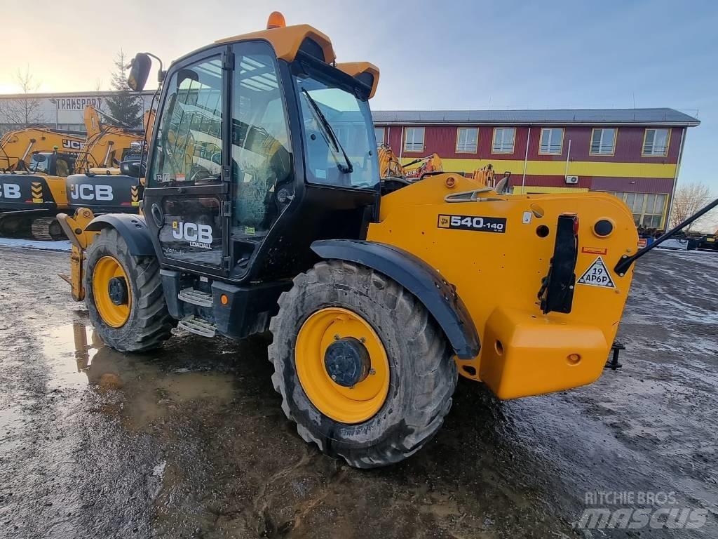 JCB 540-140 Hi-Viz Teleskooplaadurid