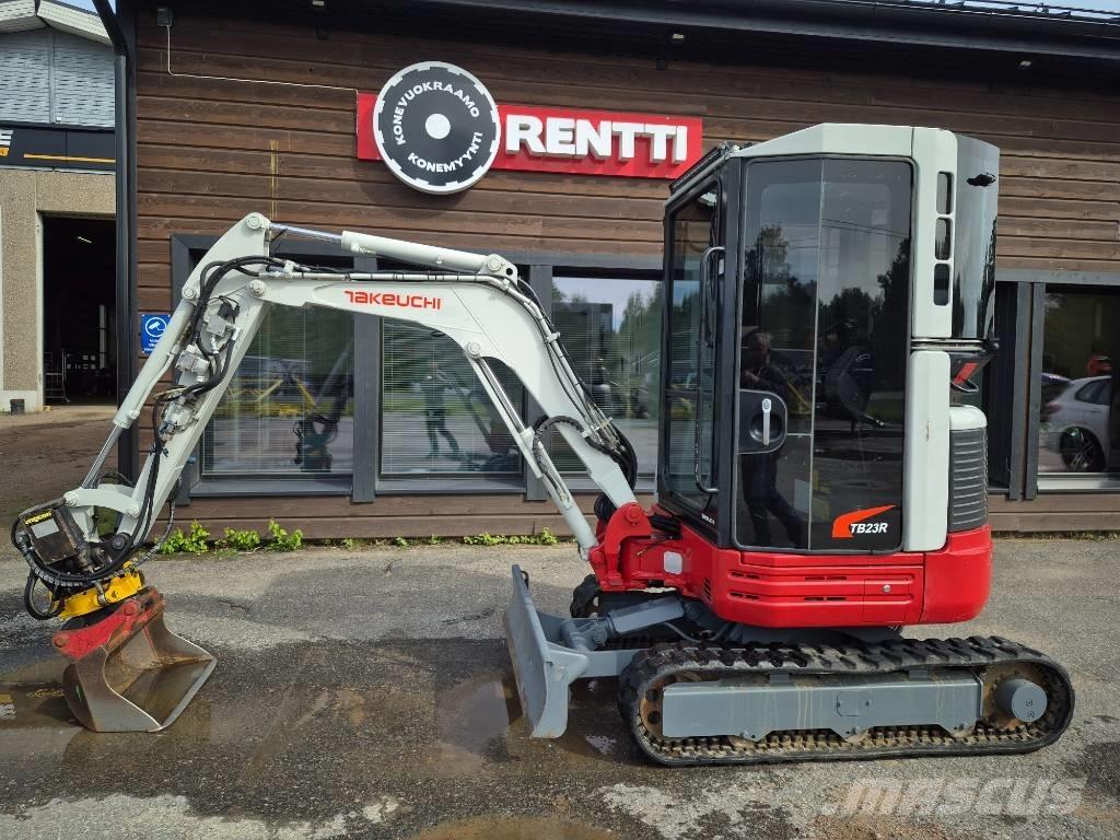 Takeuchi 23R Miniekskavaatorid < 7 t