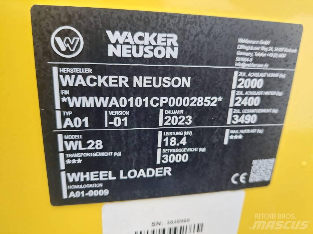Wacker Neuson WL28 Rataslaadurid