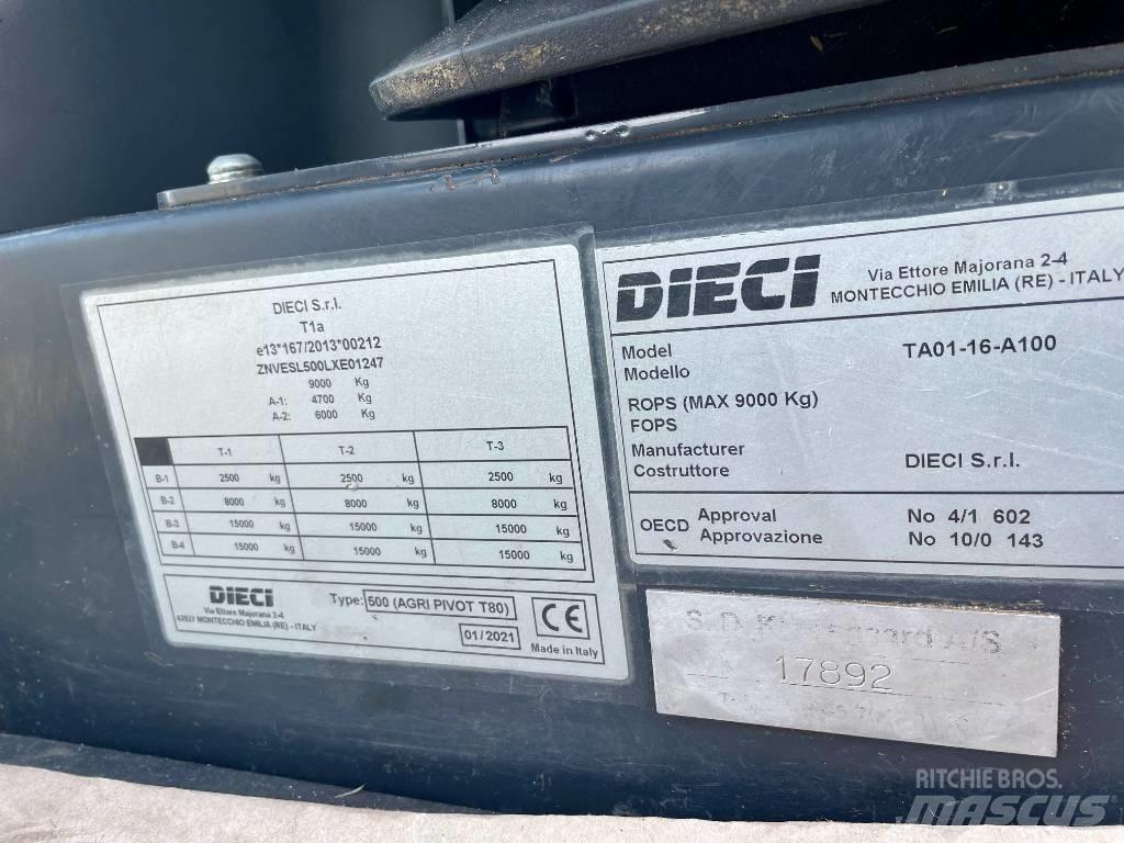 Dieci Agri Pivot T80 Põllumajanduslikud teleskoopkäitlejad