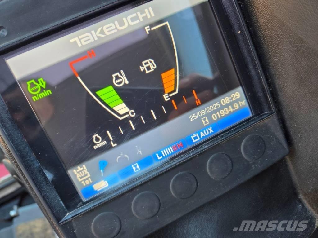 Takeuchi TB230 + HS03 Miniekskavaatorid < 7 t