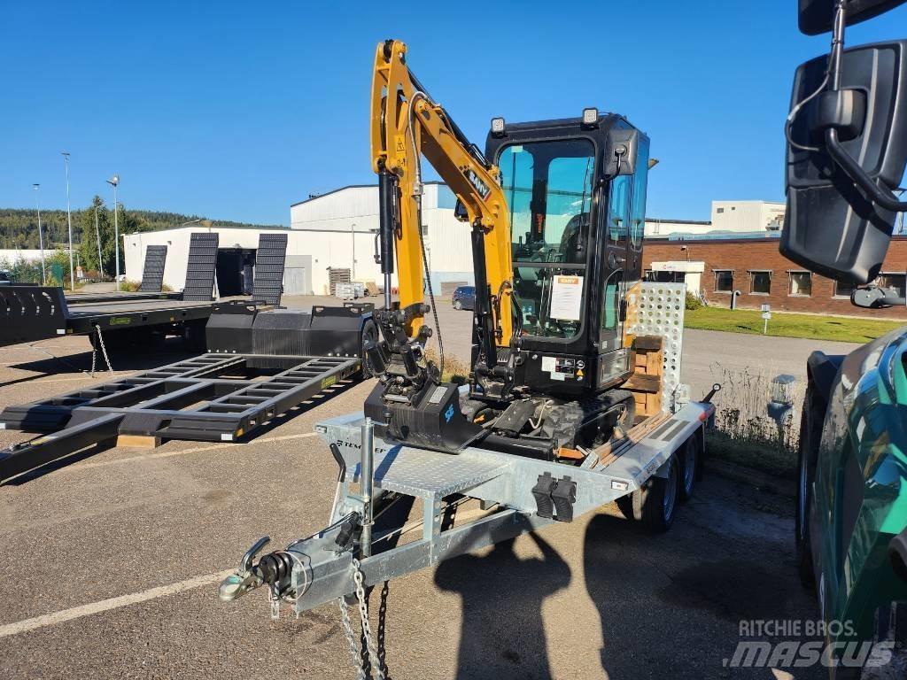Sany 1.8 T Med Släp Miniekskavaatorid < 7 t