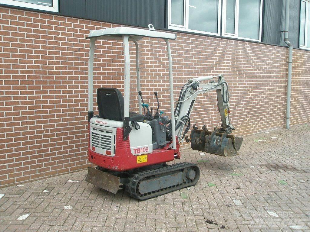 Takeuchi TB108 Miniekskavaatorid < 7 t