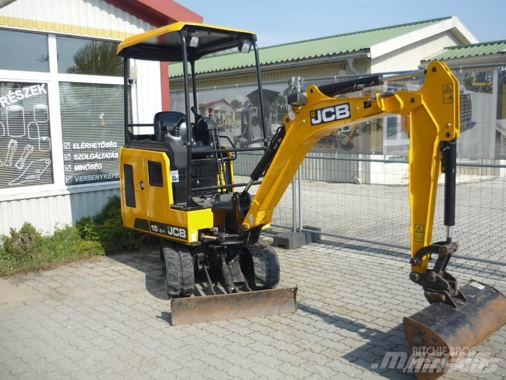 JCB 15 C-1 Miniekskavaatorid < 7 t