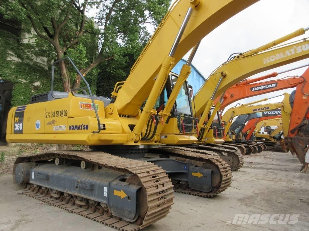 Komatsu PC 360-7 Roomikekskavaatorid