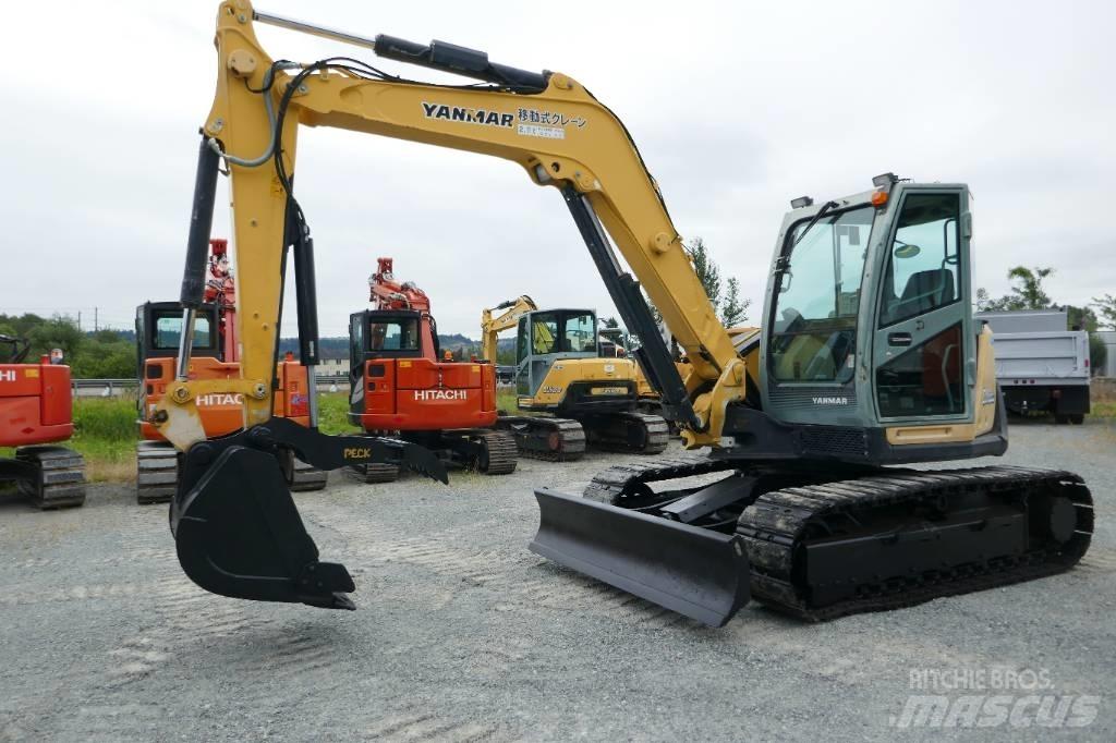 Yanmar SV 100-1 Roomikekskavaatorid