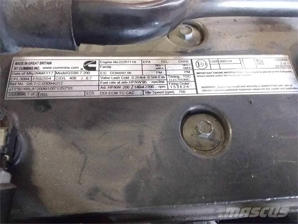 Cummins QSB6.7 Mootorid