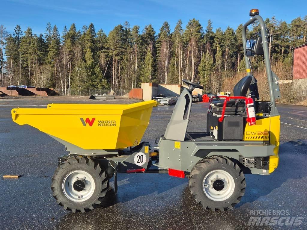 Wacker Neuson DW20 Liigendraamiga pinnaseveokid
