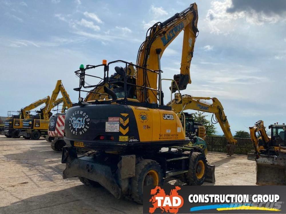 JCB JS 160 W Ratasekskavaatorid